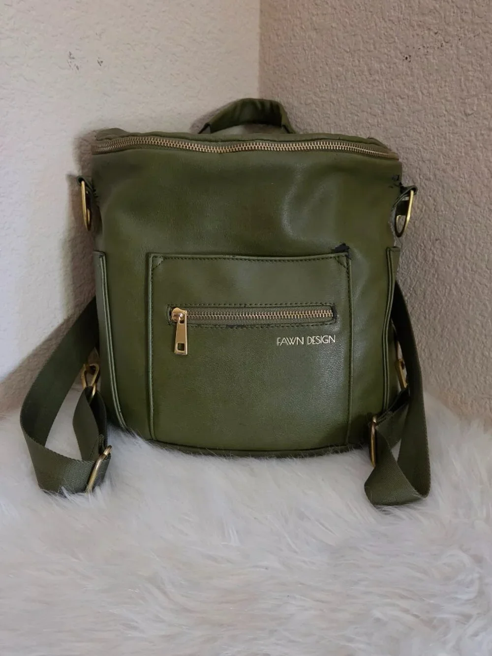 Fawn Design Mini Backpack - Olive